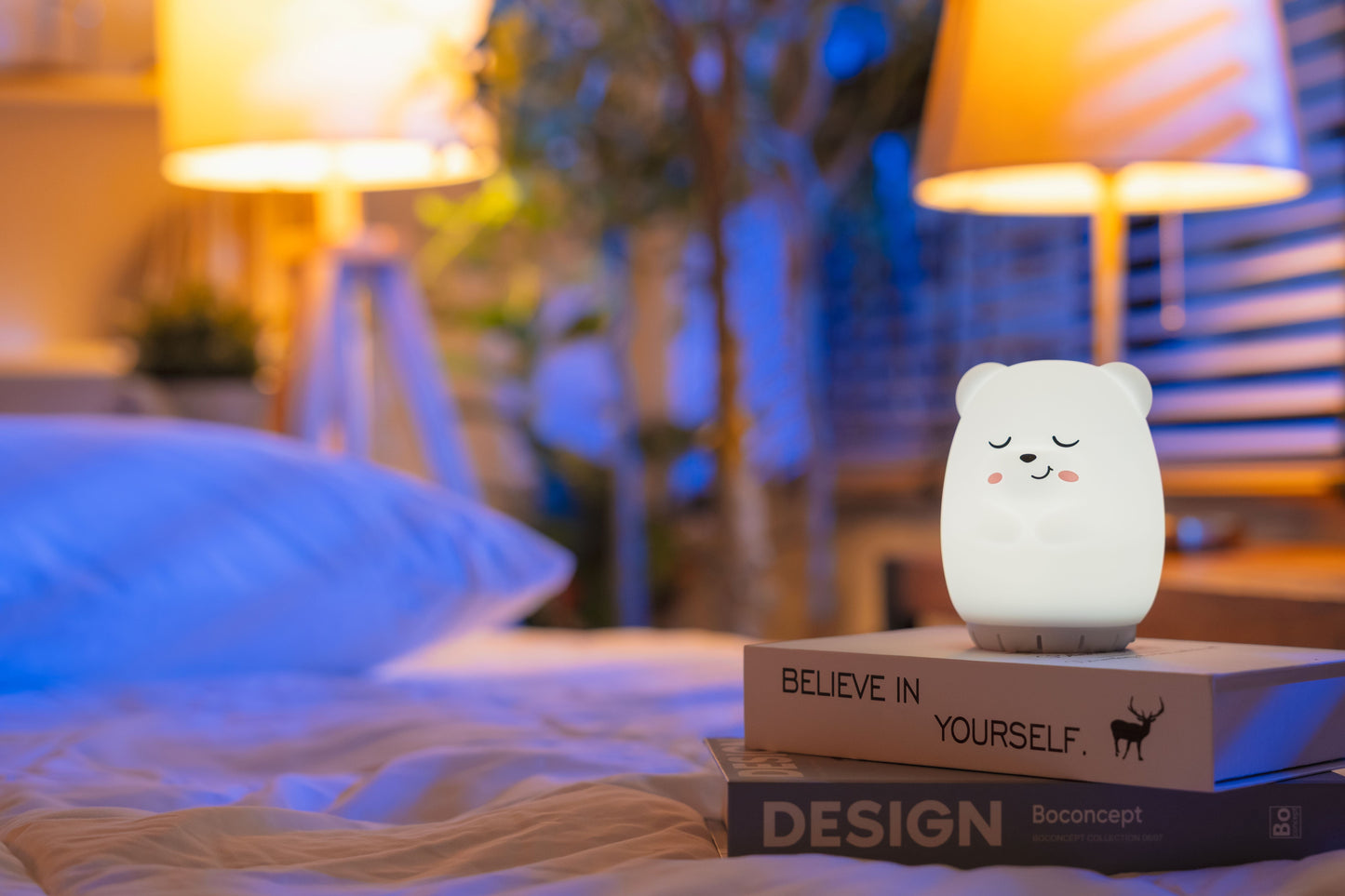 Sleeping Pal Night Light Sound Machine - 'Ted' a carefree little Bear