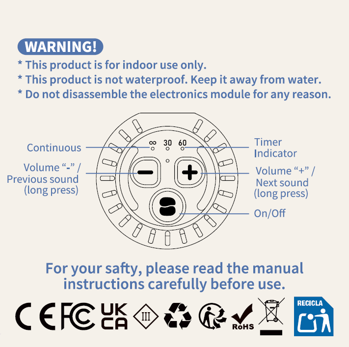 Sleeping Pal Mini Sound Machine - 'Sissy' The Sloth