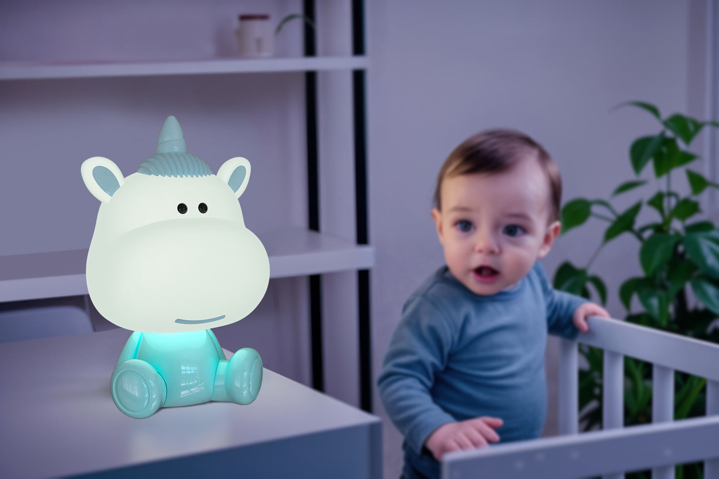 Lumi Pals Kid's Table lamp/ night light sitting Style Animal