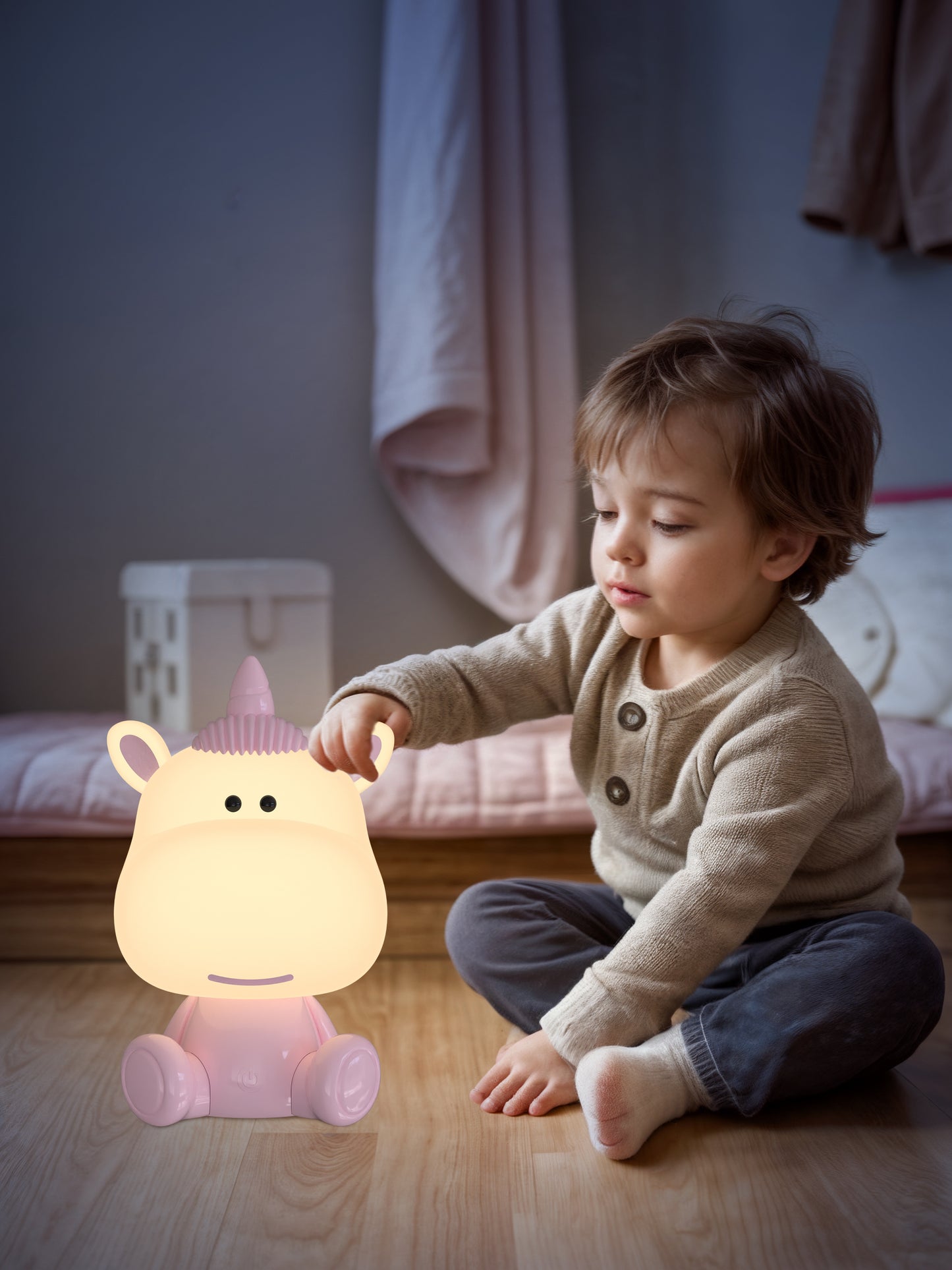 Lumi Pals Kid's Table lamp/ night light sitting Style Animal